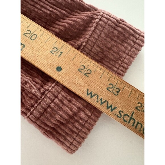 American Eagle Cropped Corduroy Shacket Shirt Jacket Boxy Oversized Size S - Picture 13 of 16